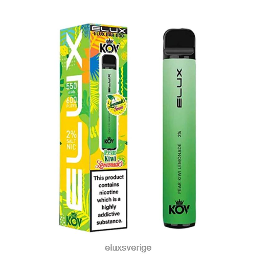 Elux Wholesale Sverige - Elux Bar lemonad serien engångsvape N60VRR79 päron kiwi lemonad