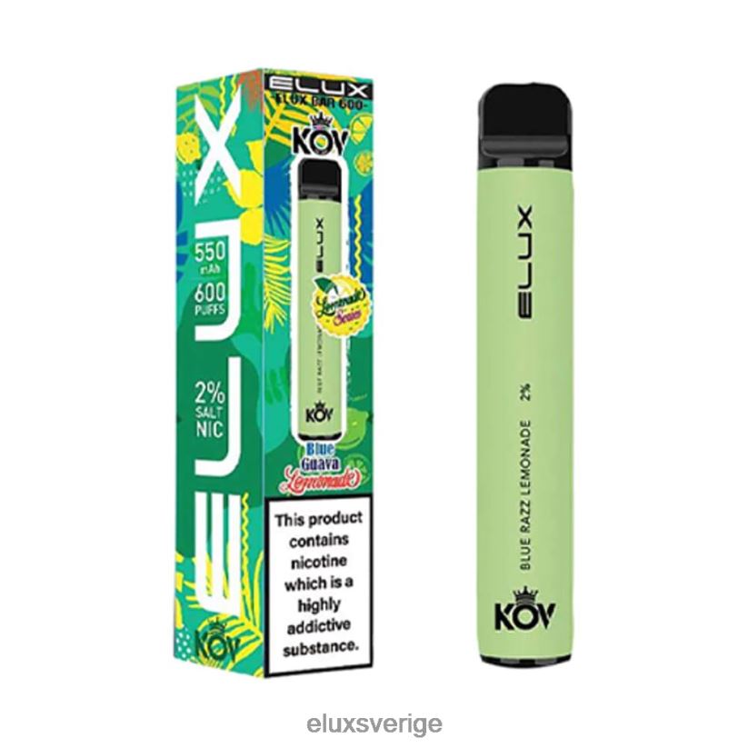 Elux Wholesale Sverige - Elux Bar lemonad serien engångsvape N60VRR9 blå razz lemonad
