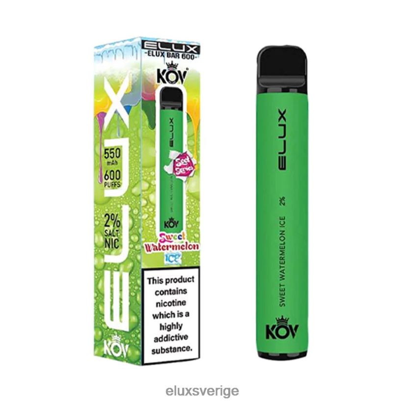 Elux Vape Amazon - Elux Bar söt serie engångsvape N60VRR111 söt vattenmelon is