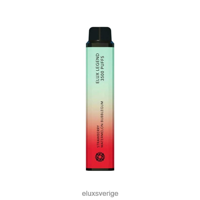 Elux Pro - Elux Legend 3500 puffar engångsvape N60VRR83 jordgubbsvattenmelon bubbelgum