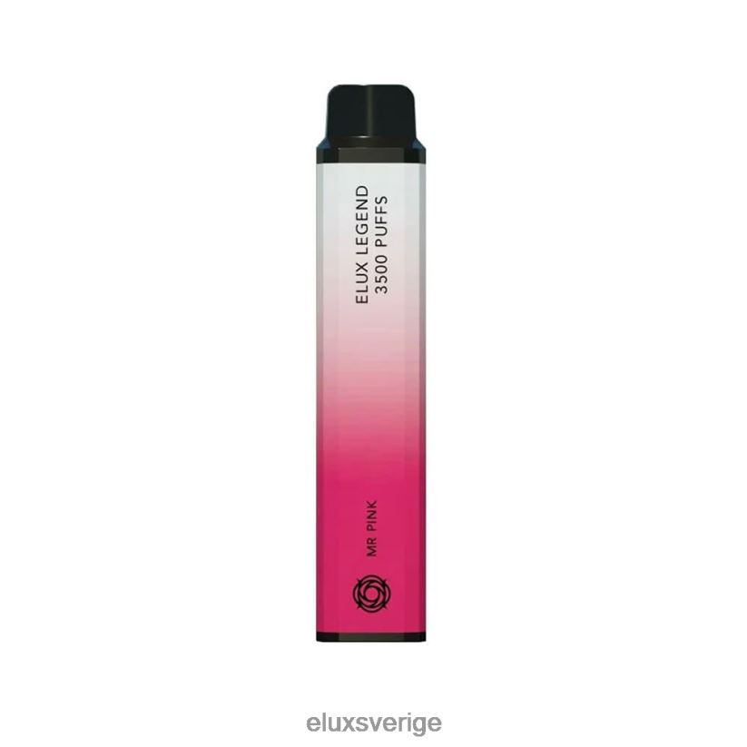 Elux Stockholm - Elux Legend 3500 puffar engångsvape N60VRR56 herr rosa