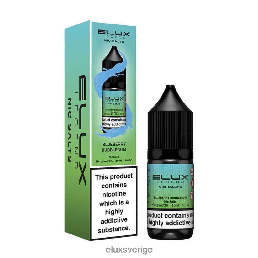 Elux Pro - Elux Legend fint salt 10ml N60VRR43 blåbär bubbelgum