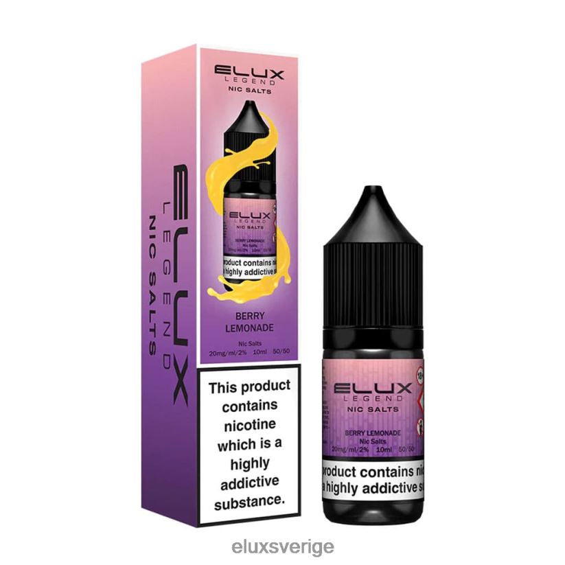 Elux Stockholm - Elux Legend fint salt 10ml N60VRR46 bär lemonad