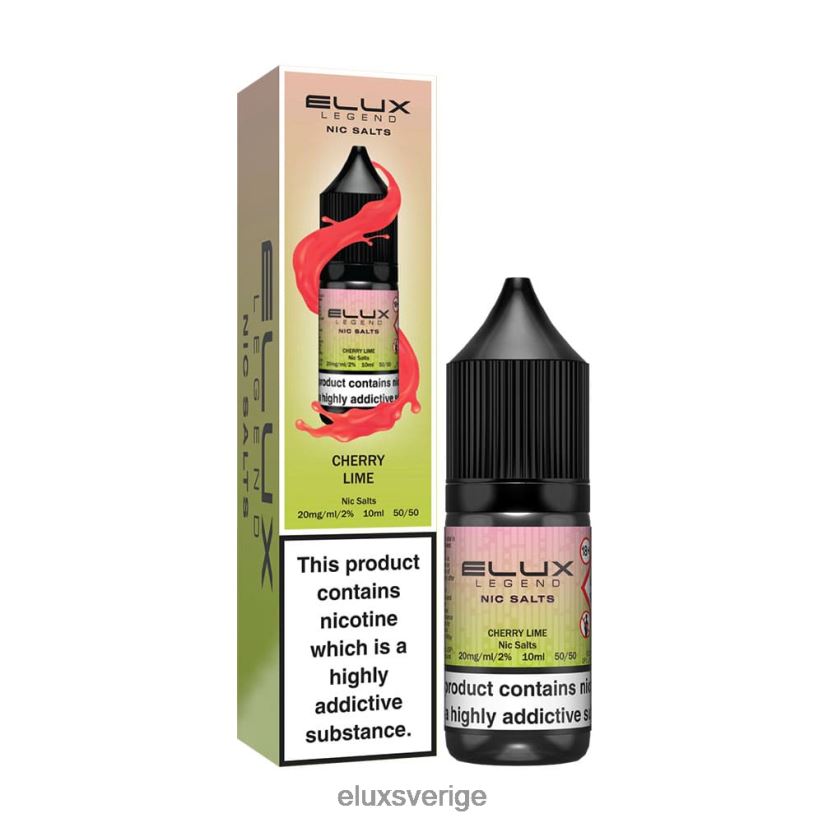 Elux Stockholm - Elux Legend fint salt 10ml N60VRR66 körsbärslime
