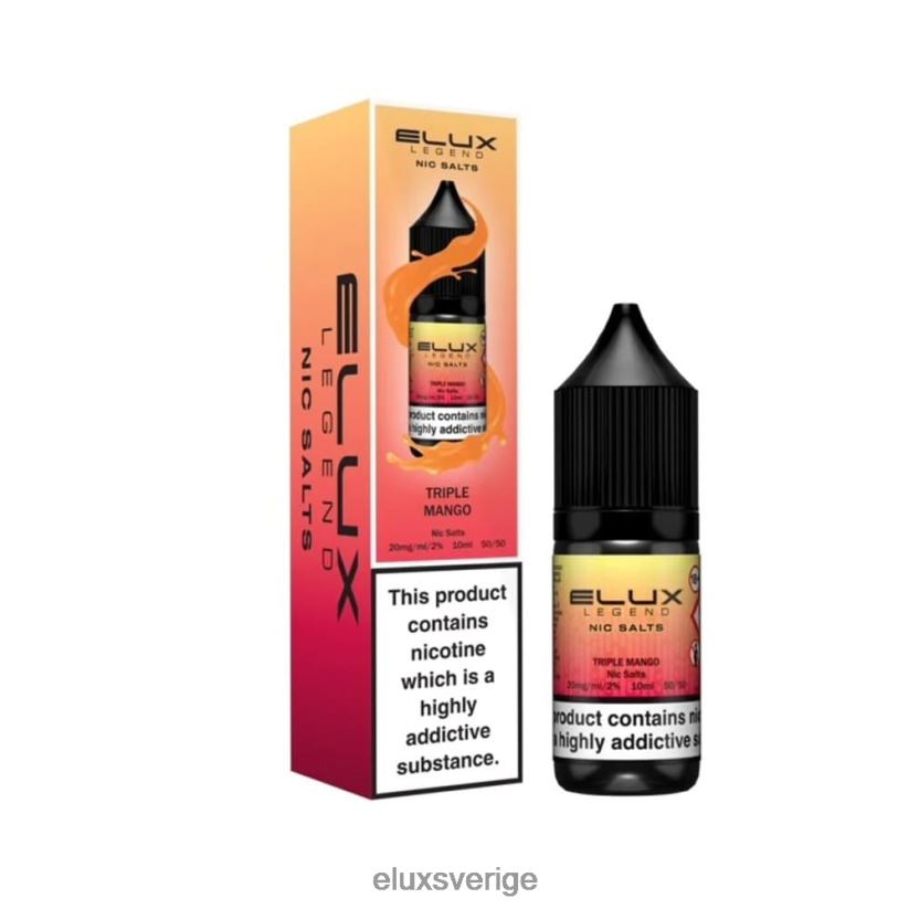 Elux Sverige - Elux Legend fint salt 10ml N60VRR15 trippel mango